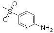 5-(Methylsulfonyl)pyridin-2-amine molecular structure (CAS 35196-11-3)