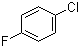 structure of CAS# 352-33-0, 1-Chloro-4-fluorobenzene;4-Chlorofluorobenzene