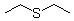 structure of CAS# 352-93-2, Diethyl sulfide;Diethylthioether; Ethyl thioether; 1,1'-Thiobisethane