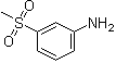 3-(甲烷磺酰基)苯胺分子结构 (CAS 35216-39-8)