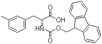 Fmoc-3-methyl-D-phenylalanine molecular structure (CAS 352351-64-5)