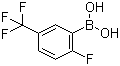 2-Fluoro-5-(trifluoromethyl)phenylboronic acid molecular structure (CAS 352535-96-7)
