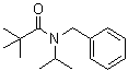 structure of CAS# 35256-85-0, Tebutam;Butam; Comodor; N-Benzyl-N-isopropylpivalamide; N-Benzyl-N-isopropyltrimethylacetamide