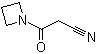 beta-氧代-1-氮杂环丁烷丙腈分子结构 (CAS 353237-64-6)