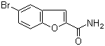 5-Bromo-2-benzofurancarboxamide molecular structure (CAS 35351-21-4)