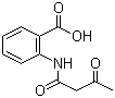 N-(Acetoacetyl)anthranilic acid molecular structure (CAS 35354-86-0)