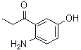 2'-Amino-5'-hydroxypropiophenone molecular structure (CAS 35364-15-9)