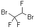 结构式 CAS# 354-04-1, 1,2-二溴-1,2,2-三氟乙烷