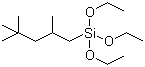 structure of CAS# 35435-21-3, Triethoxy(2,4,4-trimethylpentyl)silane