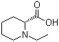 (2R)-1-乙基哌啶-2-羧酸分子结构 (CAS 354563-85-2)