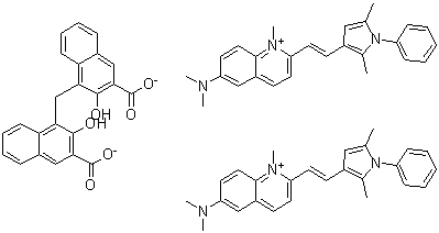 恩波酸吡维铵分子结构 (CAS 3546-41-6)