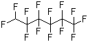 1H-全氟己烷分子结构 (CAS 355-37-3)