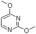 2,4-Dimethoxypyrimidine molecular structure (CAS 3551-55-1)