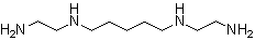 N,N'-二(2-氨基乙基)-1,5-戊二胺分子结构 (CAS 35513-91-8)