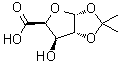 1,2-O-(1-甲基亚乙基)-alpha-D-木呋喃糖醛酸分子结构 (CAS 35522-89-5)