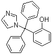 2-(1H-咪唑-1-基二苯基甲基)苯酚分子结构 (CAS 35645-49-9)