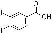 3,4-Diiodobenzoic acid molecular structure (CAS 35674-20-5)