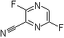 structure of CAS# 356783-28-3, 3,6-Difluoro-2-pyrazinecarbonitrile