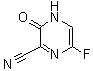 6-氟-3-氧代-3,4-二氢-2-吡嗪甲腈分子结构 (CAS 356783-31-8)