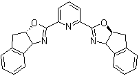 2,6-Bis[(3aR,8aS)-(+)-8H-indeno[1,2-d]oxazolin-2-yl)pyridine molecular structure (CAS 357209-32-6)