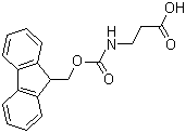 structure of CAS# 35737-10-1, Fmoc-beta-Alanine;N-(9-Fluorenylmethoxycarbonyl)-beta-alanine; Fmoc-b-Ala-OH
