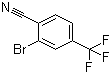 2-Bromo-4-(trifluoromethyl)benzonitrile molecular structure (CAS 35764-15-9)