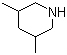3,5-Dimethylpiperidine molecular structure (CAS 35794-11-7)