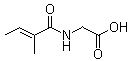 N-Tiglylglycine molecular structure (CAS 35842-45-6)