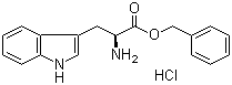 Benzyl L-tryptophanate hydrochloride molecular structure (CAS 35858-81-2)