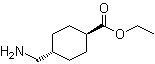 结构式 CAS# 35879-53-9, 反式-4-(氨基甲基)环己烷羧酸乙酯