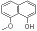 structure of CAS# 3588-75-8, 8-Methoxy-1-naphthol;8-Methoxynaphthalen-1-ol