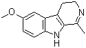 6-甲氧基哈马兰分子结构 (CAS 3589-73-9)