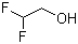 2,2-二氟乙醇分子结构 (CAS 359-13-7)