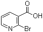 结构式 CAS# 35905-85-2, 2-溴烟酸