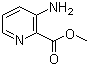 结构式 CAS# 36052-27-4, 3-氨基吡啶-2-甲酸甲酯
