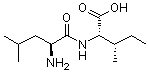 结构式 CAS# 36077-41-5, N-L-亮氨酰基-L-异亮氨酸