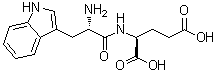 structure of CAS# 36099-95-3, L-Tryptophyl-L-glutamic acid;L-alpha-Tryptophanyl-L-glutamic acid; Tryptophylglutamic acid