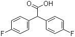 双(4-氟苯基)乙酸分子结构 (CAS 361-63-7)