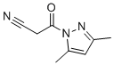 3-(3,5-Dimethyl-1H-pyrazol-1-yl)-3-oxopropanenitrile molecular structure (CAS 36140-83-7)