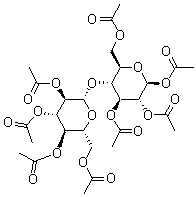Octaacetyl-D-cellobiose molecular structure (CAS 3616-19-1)