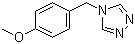 4-(4-Methoxybenzyl)-4H-1,2,4-triazole molecular structure (CAS 36175-43-6)