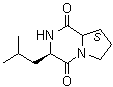 structure of CAS# 36238-67-2, (3R,8aS)-Hexahydro-3-(2-methylpropyl)pyrrolo[1,2-a]pyrazine-1,4-dione;Cyclo(L-prolyl-D-leucyl); Cyclo(S-Pro-R-Leu); Cyclo-L-prolyl-D-leucine
