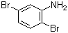 structure of CAS# 3638-73-1, 2,5-Dibromoaniline;2,5-Dibromobenzenamine