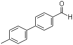 structure of CAS# 36393-42-7, 4'-Methylbiphenyl-4-carbaldehyde;4-(4-Methylphenyl)benzaldehyde; 4'-Methyl[1,1'-biphenyl]-4-carboxaldehyde; 4'-Methyl-4-formylbiphenyl