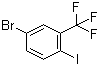 结构式 CAS# 364-12-5, 5-溴-2-碘三氟甲苯
