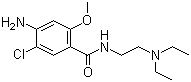 Metoclopramide molecular structure (CAS 364-62-5)