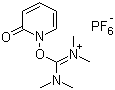 1,1,3,3-Tetramethyl-2-(2-oxopyridin-1(2H)-yl)isouronium hexafluorophosphate molecular structure (CAS 364047-51-8)