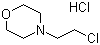 4-(2-Chloroethyl)morpholine hydrochloride molecular structure (CAS 3647-69-6)