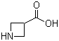 结构式 CAS# 36476-78-5, 3-羧基环丁胺; 3-吖丁啶羧酸; 氮杂环丁烷-3-羧酸