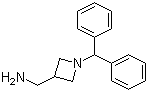 1-(Diphenylmethyl)-3-azetidinemethanamine molecular structure (CAS 36476-88-7)